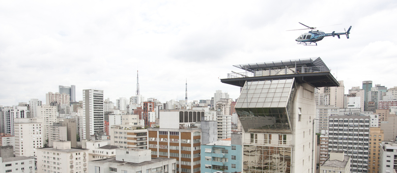 São Paulo é a cidade com a maior frota de helicópteros do mundo, diz estudo