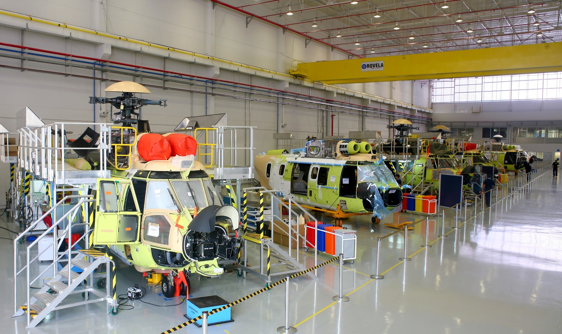 Helibras prepara primeiro helicóptero brasileiro 