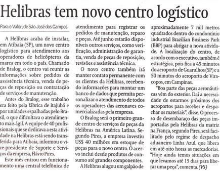 Helibras tem novo centro logístico