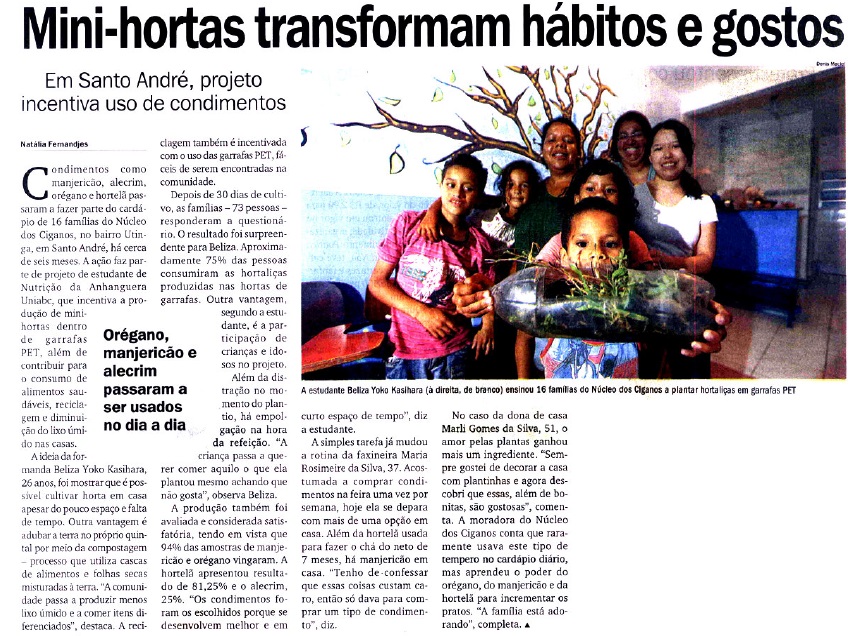 Mini-hortas transformam hábitos e gostos