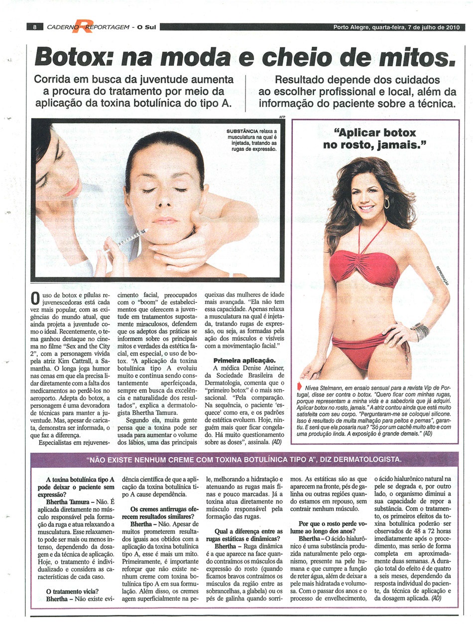 Botox: na moda e cheio de mitos