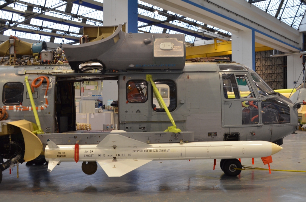 H-XBR e a versão naval com Exocet