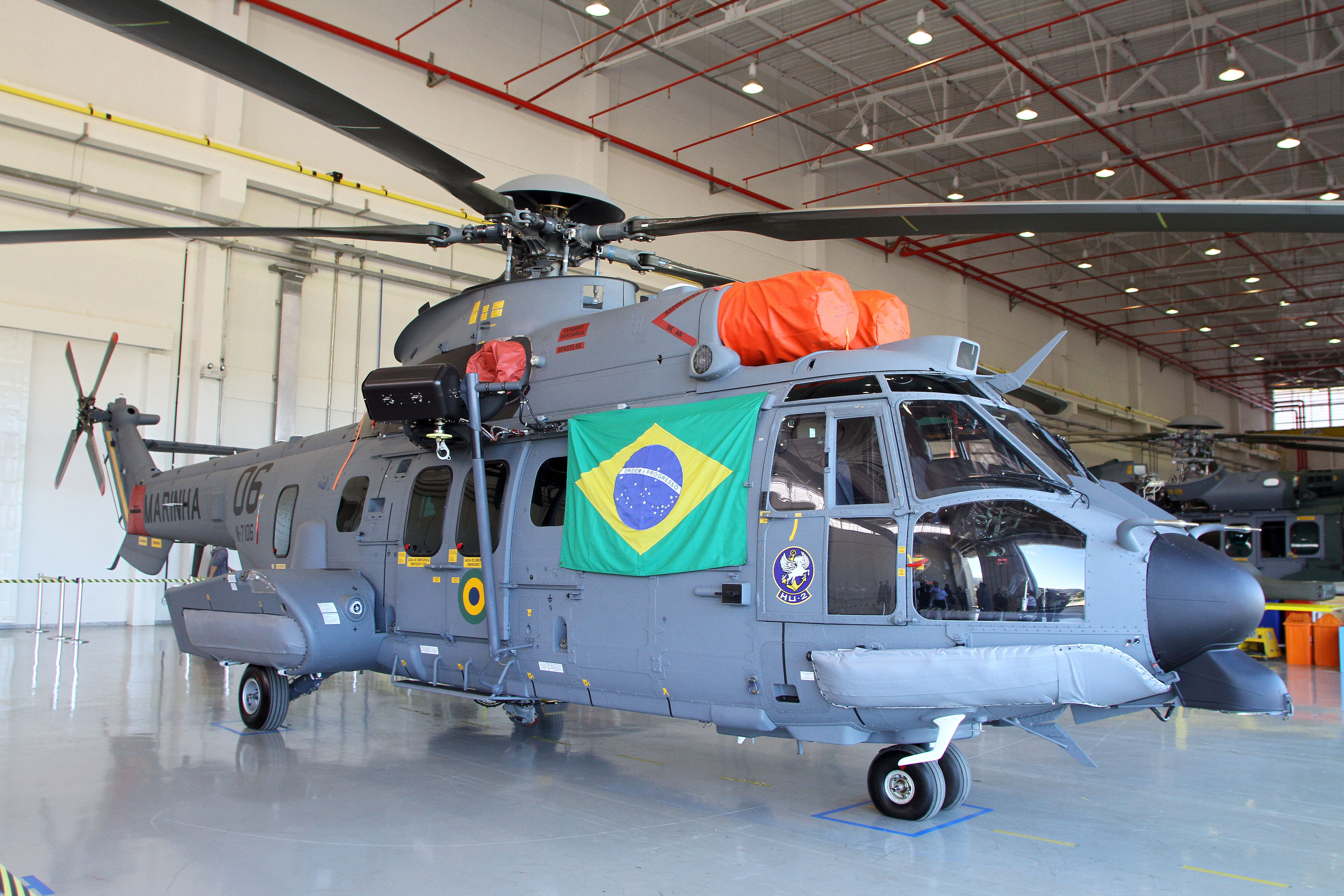 Helibras apresenta avanço na nacionalização dos helicópteros EC725 