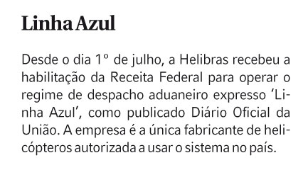 Linha Azul