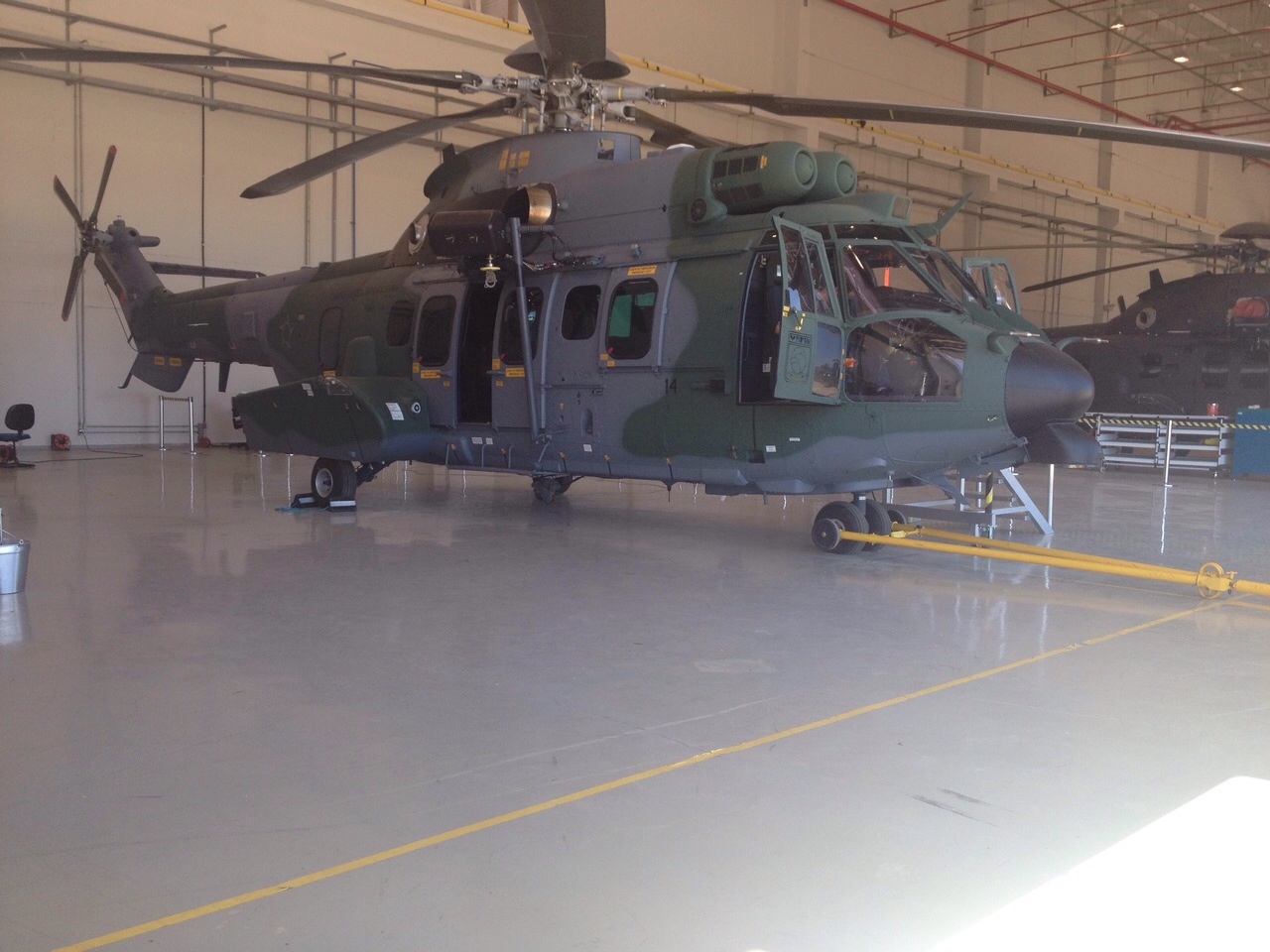 Helibras entrega quarto EC725 para a Força Aérea Brasileira 