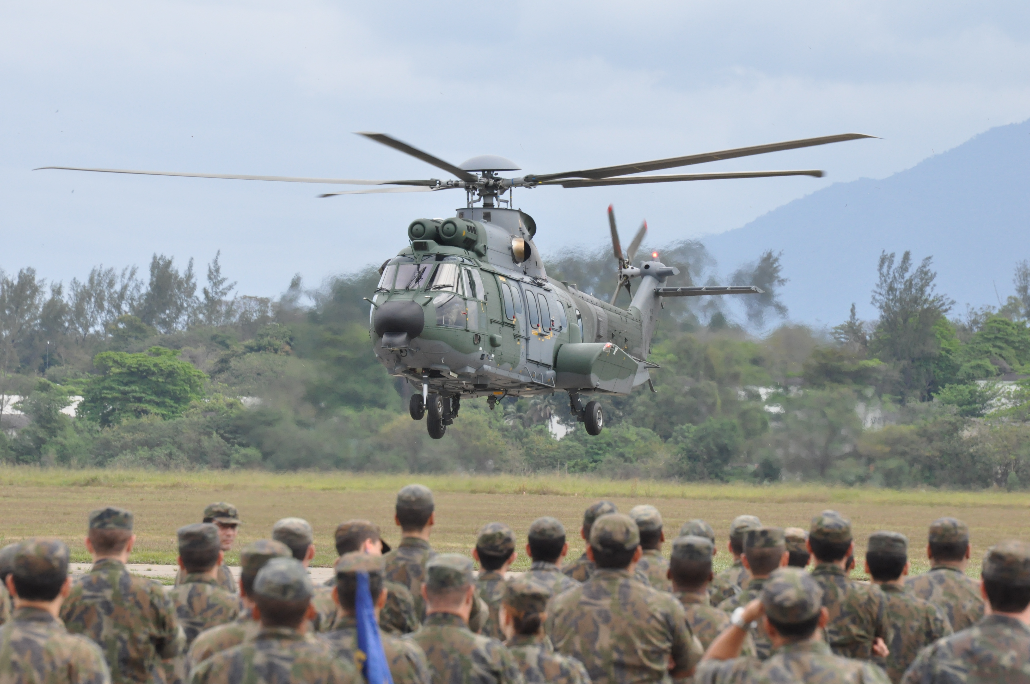 H225M começa a operar no Esquadrão Puma da FAB