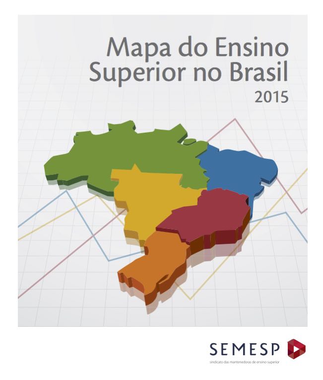 Mapa do Ensino Superior no Brasil 2015 apresenta um panorama completo e detalhado da educação superior do país