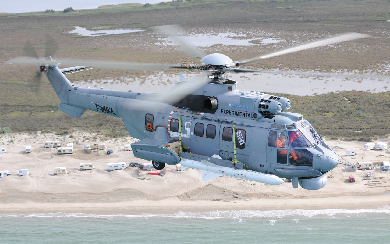 Helibras conclui com sucesso testes de integração  do H225M com míssil Exocet