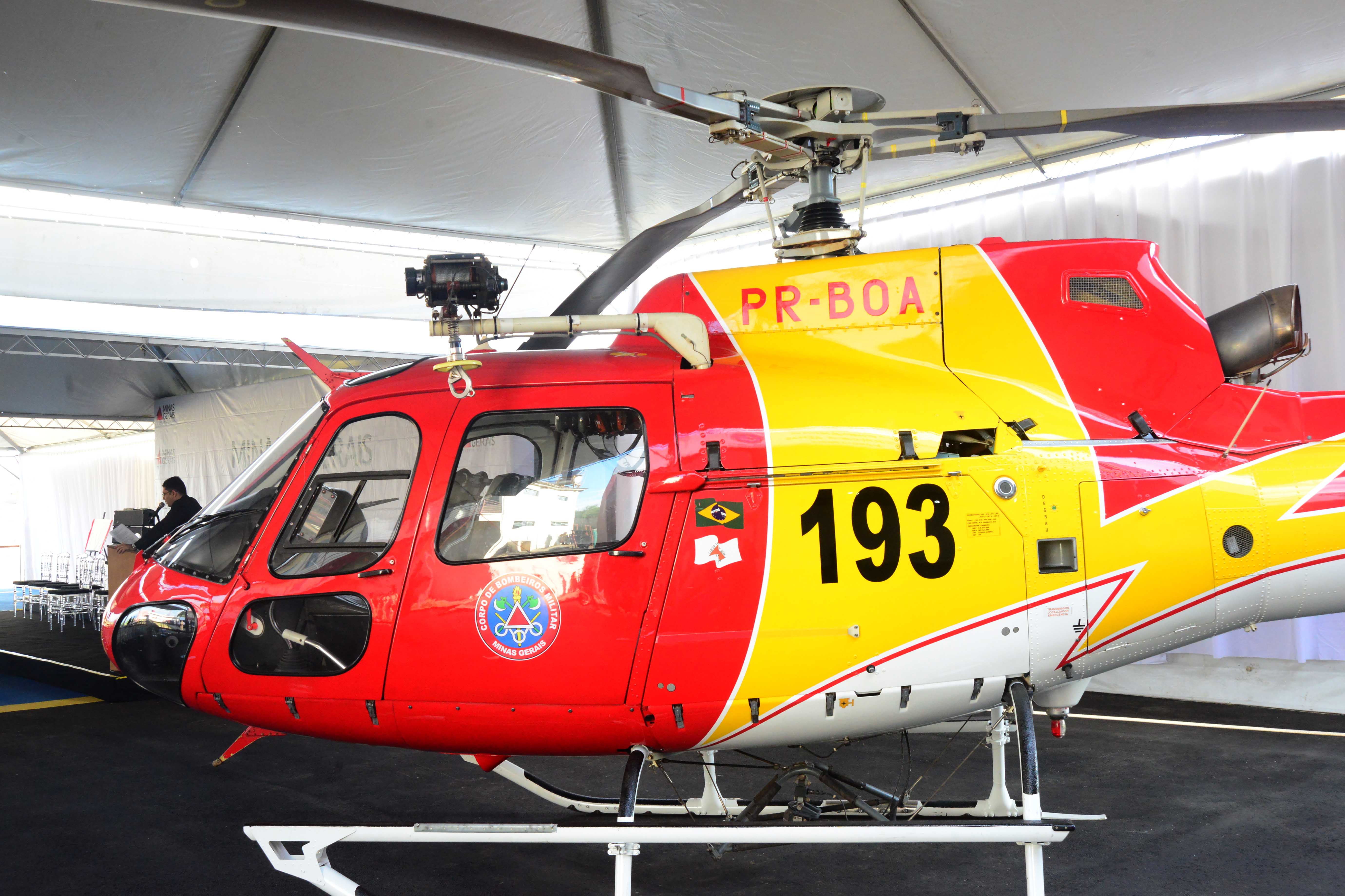 Corpo de Bombeiros de MG usará pista da Helibras para pousos e decolagens