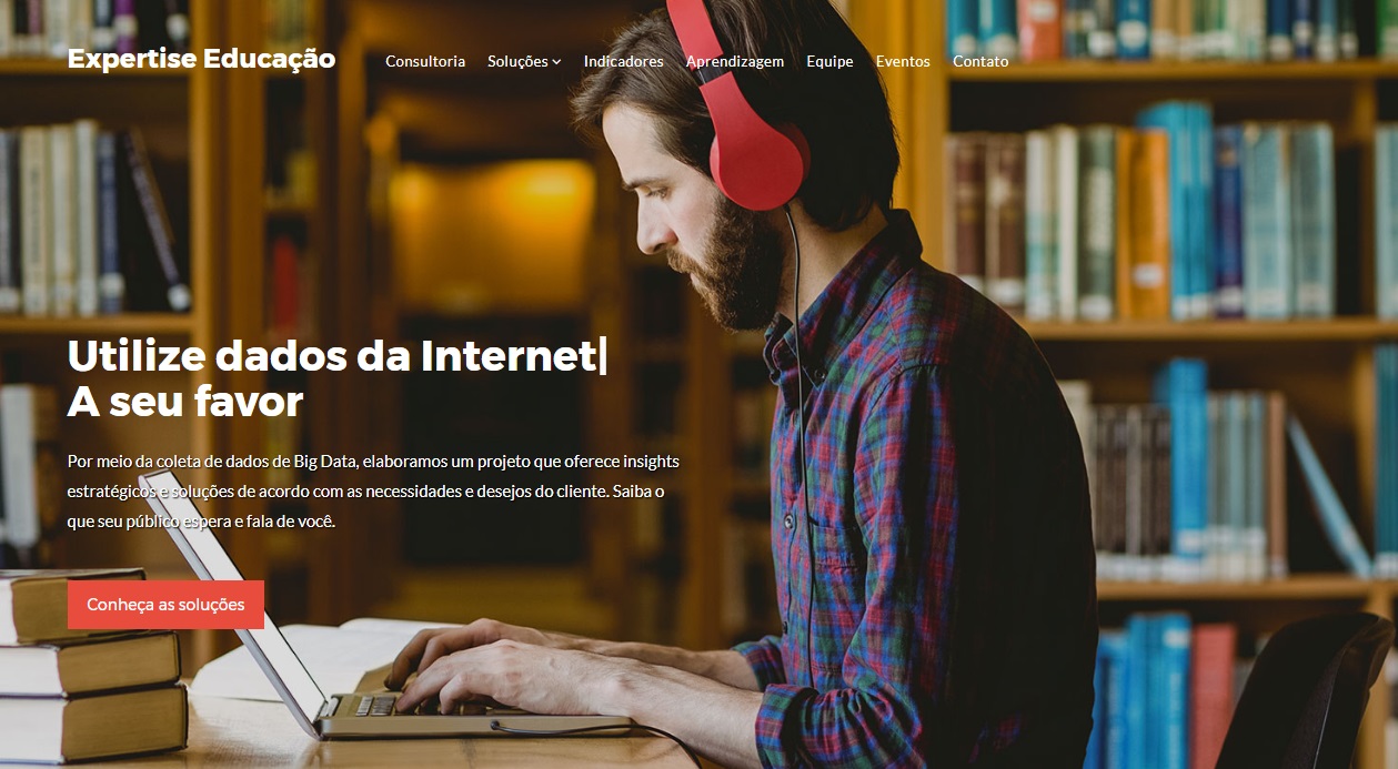 Consultoria educacional lança novo website  com foco em Big Data e metodologias ativas