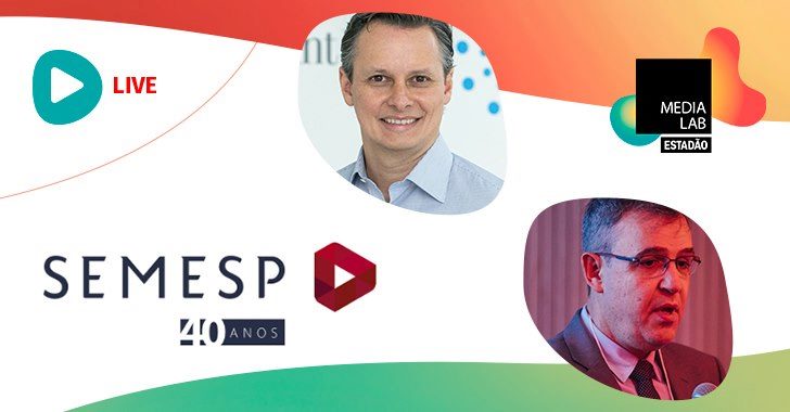 Diretor executivo do Semesp em live da TV Estadão