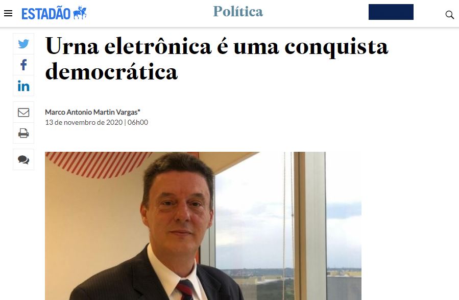 Conselheiro executivo do IPAM publica artigo no Estadão
