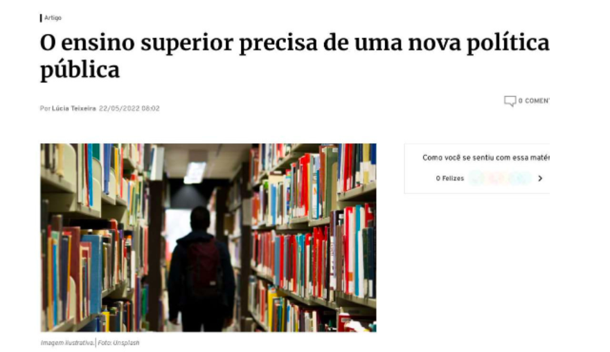 Presidente do Semesp publica artigo na Gazeta do Povo